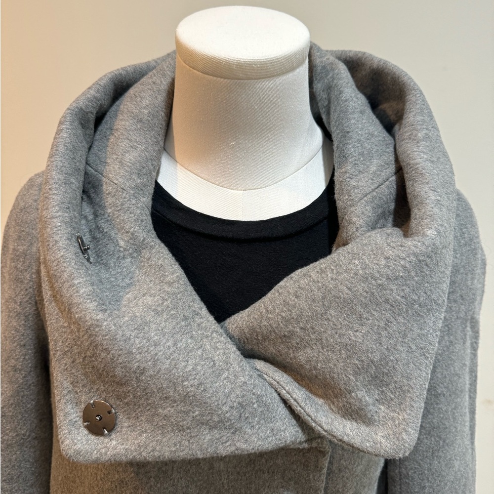 Zara Basic Black And Gray Outerwear - image 6